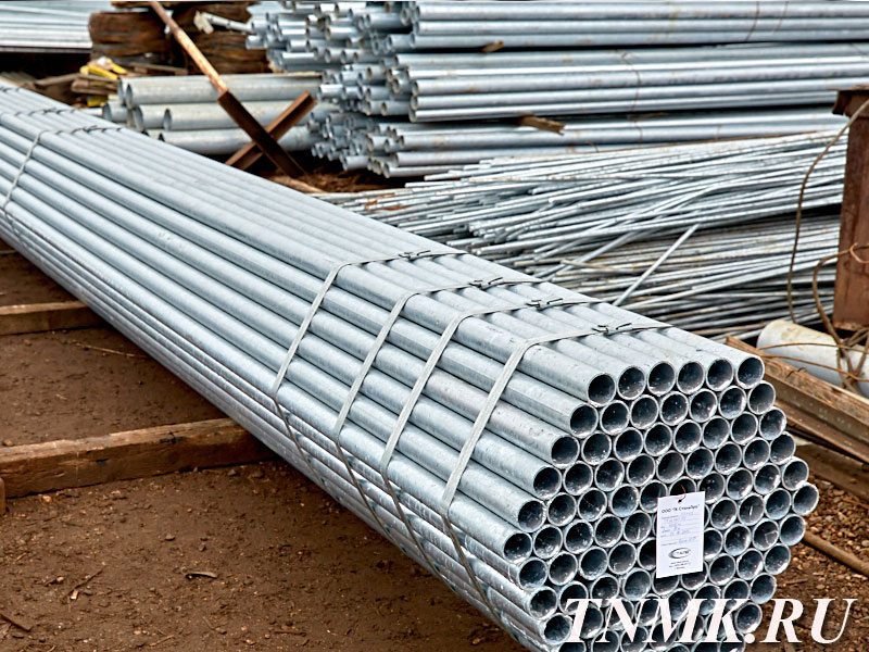 Труба водогазопроводная оцинкованная Ц-150х4 мм ГОСТ 3262-75 купить в Севастополе