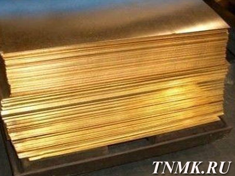 Лист бронзовый 10 мм БрХ купить в Севастополе