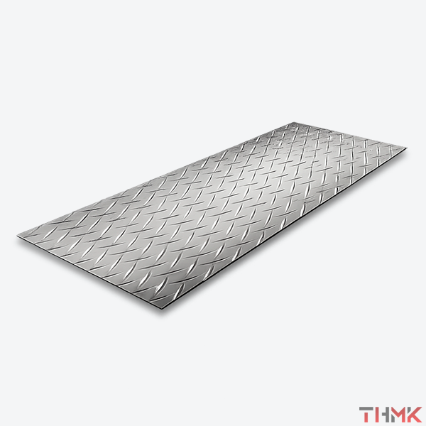 Лист алюминиевый рифленый 1.5х1200х3000 мм диамант