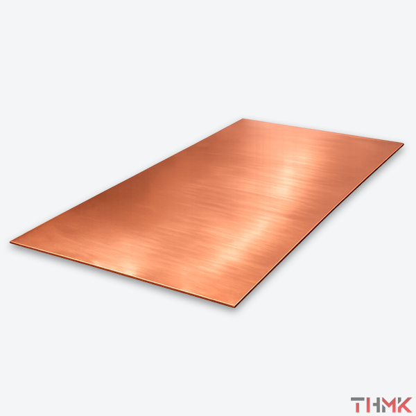 Лист медный 0.6х600х1500 мм ГОСТ 495-92 М1 М1Т М1М