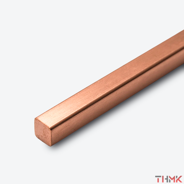 Квадрат медный 24х24 мм М1 ГОСТ 1535-2016